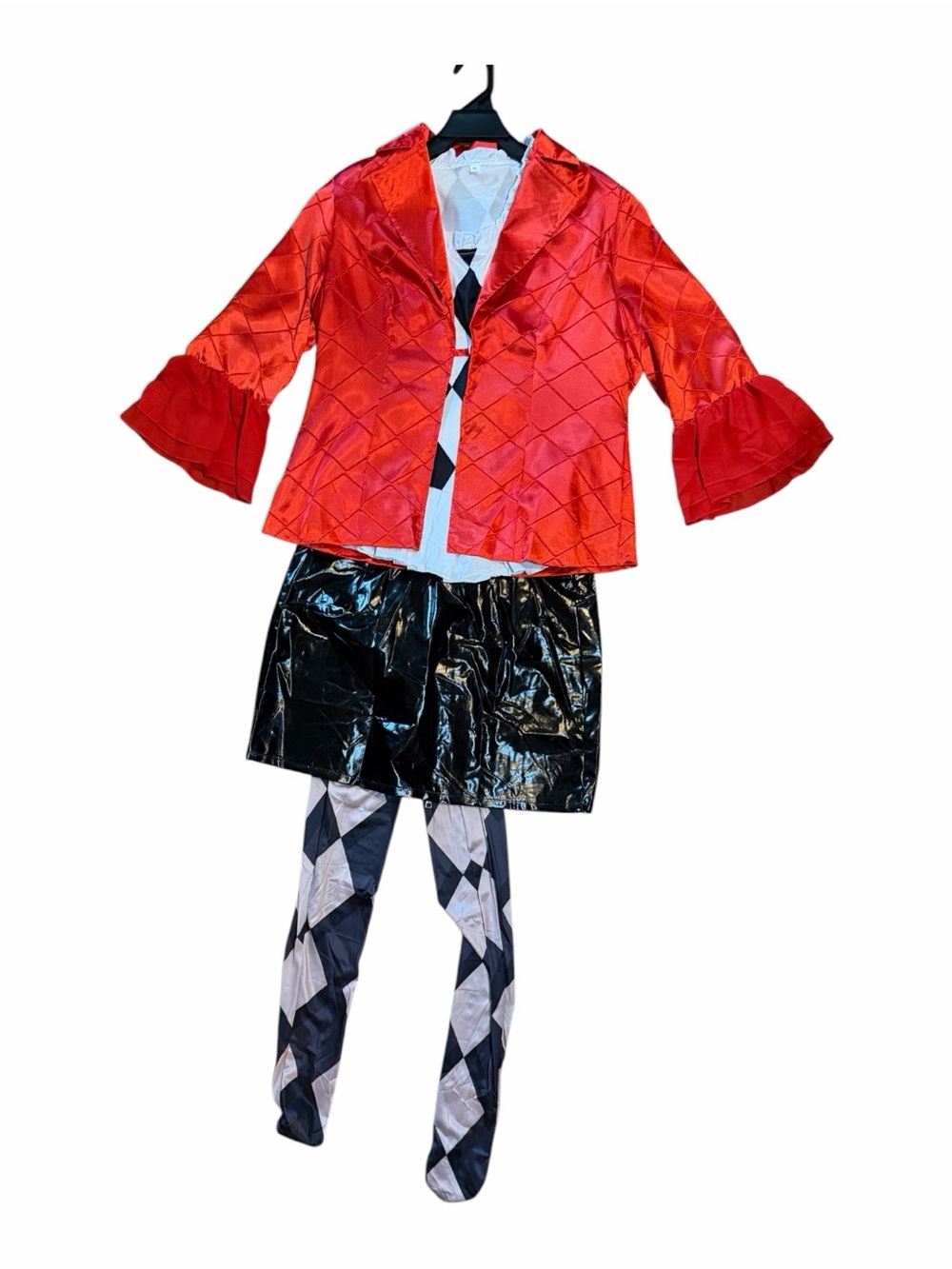 Women’s Harley Quinn Harlequin Costume Inspired by Joker:Folie à Deux-never worn